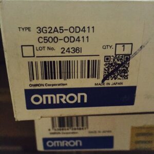 Stock, Omron, 3G2A5-OD411, C500-OD411, New