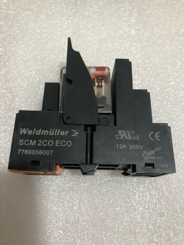 Stock, Weidmuller, 7760056028,  RCM KlTS 230VAC 2C/O LED, 7760056007, SCM 2CO ECO, New