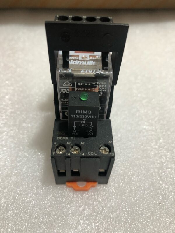 Stock, Weidmuller, 7760056028,  RCM KlTS 230VAC 2C/O LED, 7760056007, SCM 2CO ECO, New - 图片 3
