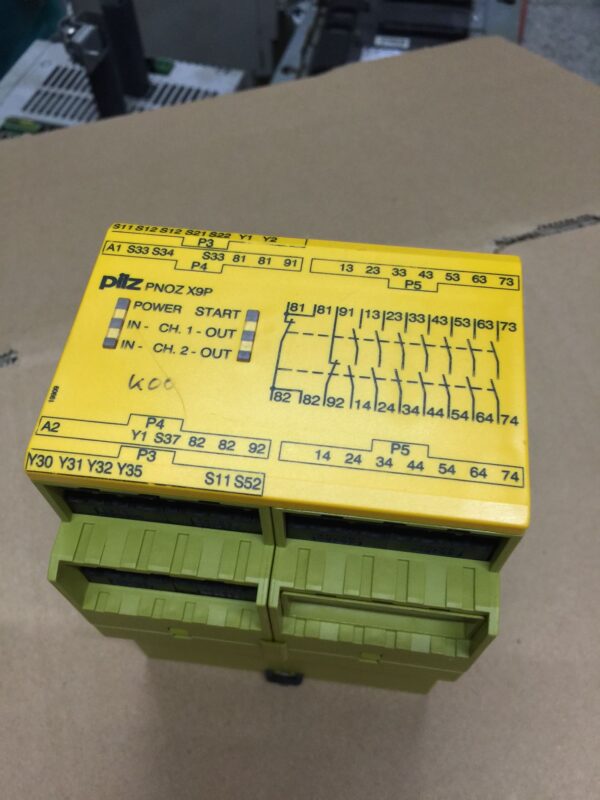 Stock, PNOZ X9P 24VDC, 777609, Used