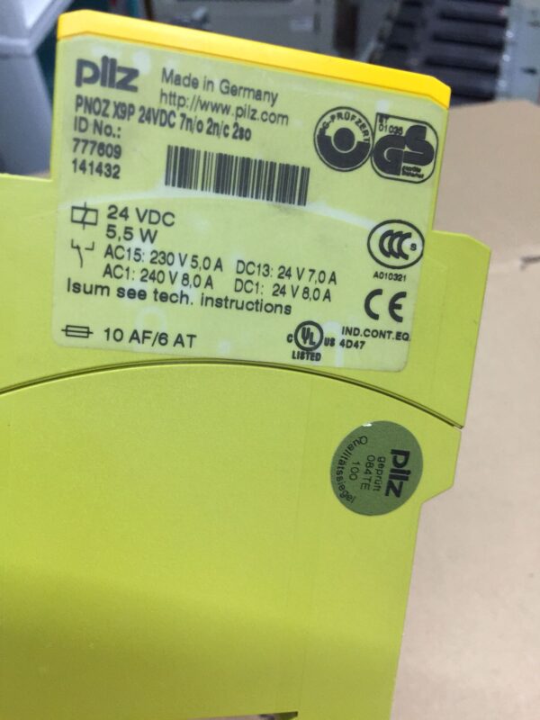 Stock, PNOZ X9P 24VDC, 777609, Used - 图片 3