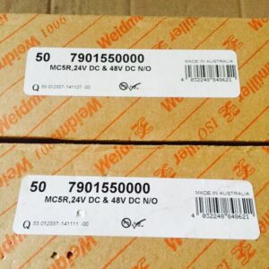 Stock, Weidmuller, 7901550000, MC5R 24 DC/48DC N/O, New