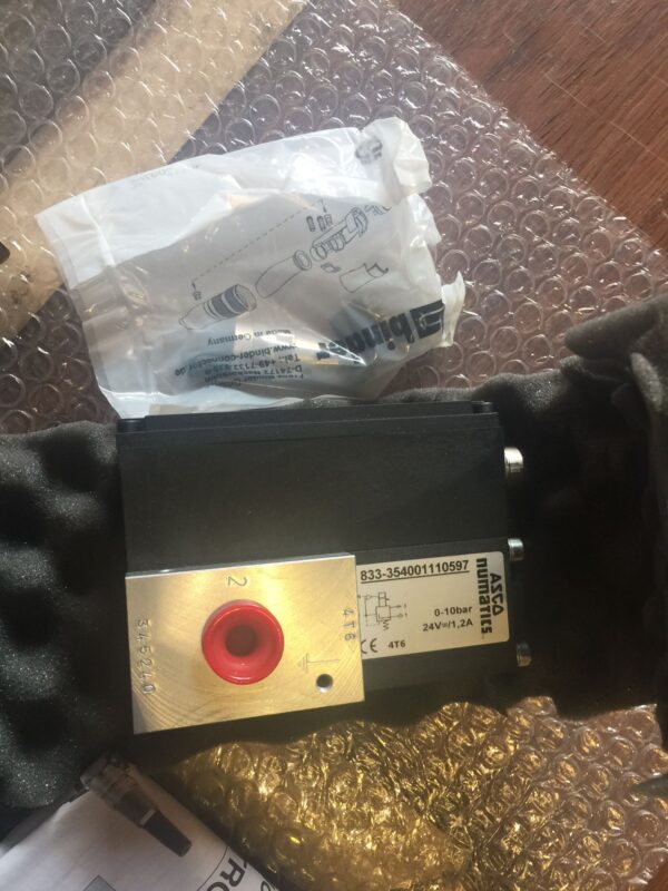 Stock, ASCO NUMATICS 833-354001110597,  60160019, New