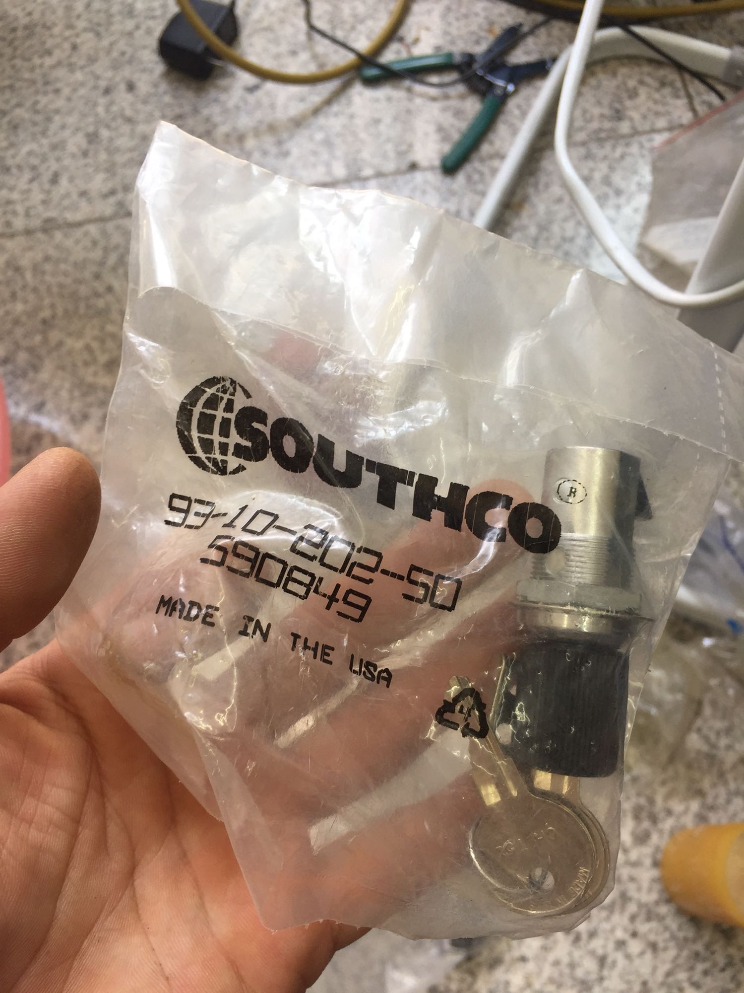 Stock,  SOUTHCO, 93-10-202-50,  637032, New - 图片 2