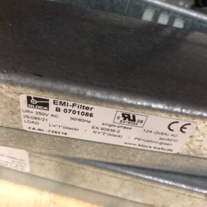 Stock, Block, EMI-FILTER, B0701086, New