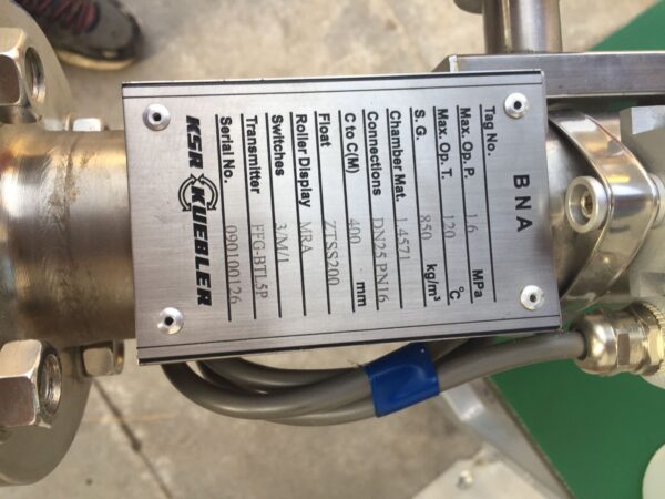 Stock, KUEBLER, BNA 316L, KSR-50-40 316L, Refurbished - 图片 3