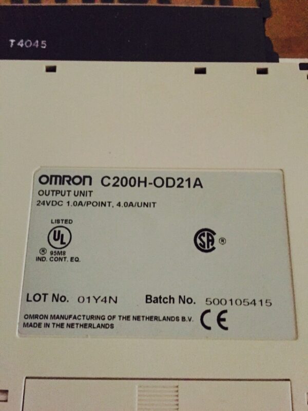 Stock, Omron, C200H-OD21A, New - 图片 2