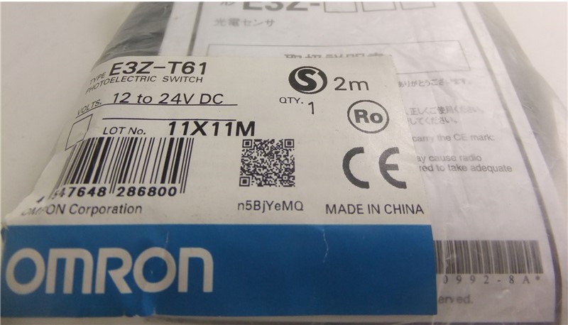 Stock, Omron, E3Z-T61, New