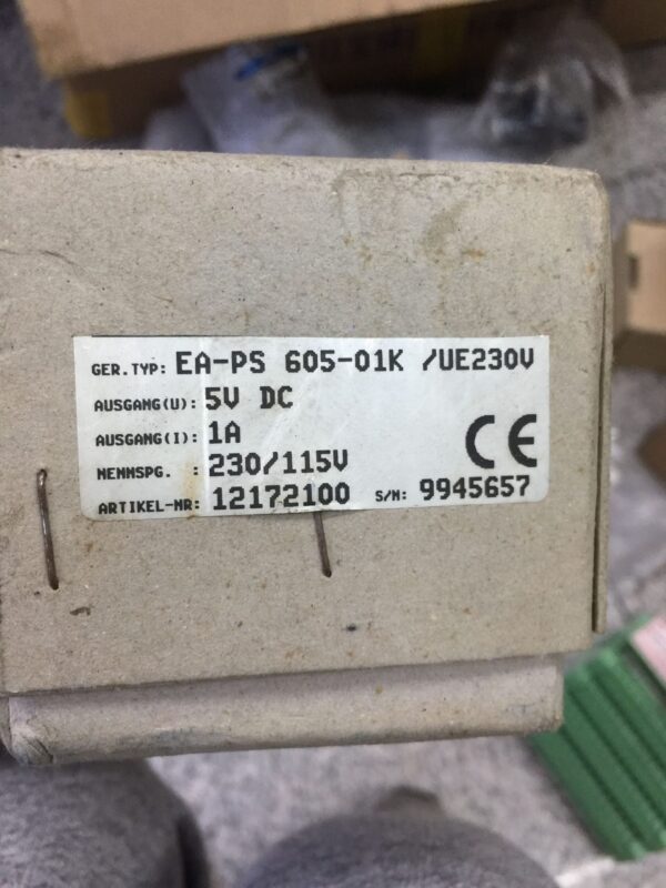 Stock, NETZGERAT, EA-PS 605-01K, 12172100, 9945657, New