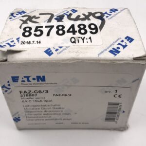 Stock, Eaton, FAZ-C6/3, New