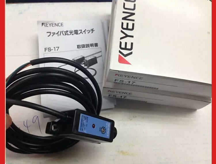 Stock, KEYENCE, FS-17, Sensor, New