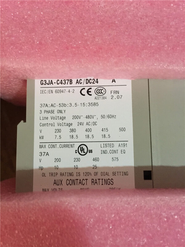 Stock, Omron, G3JA-C437, AC/DC24, New - 图片 3