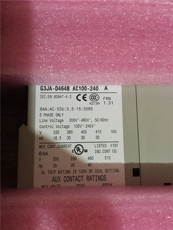 Stock, Omron, G3JA-D464B, AC100-240V, New