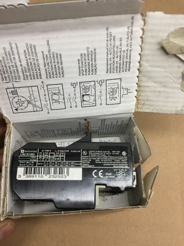 Stock, Schneider, TELEMECANIQUE,  LR2-D1303, New - 图片 3