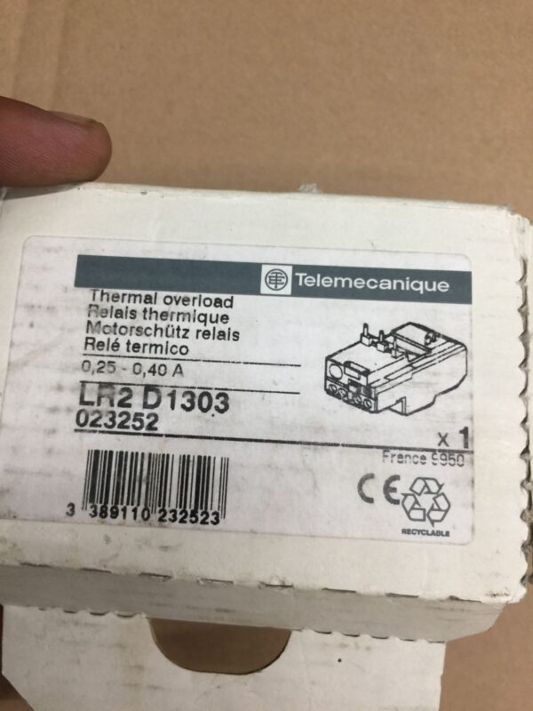 Stock, Schneider, TELEMECANIQUE,  LR2-D1303, New - 图片 2