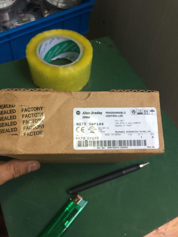 Stock, Allen-Bradley, NX70-CPU70, New