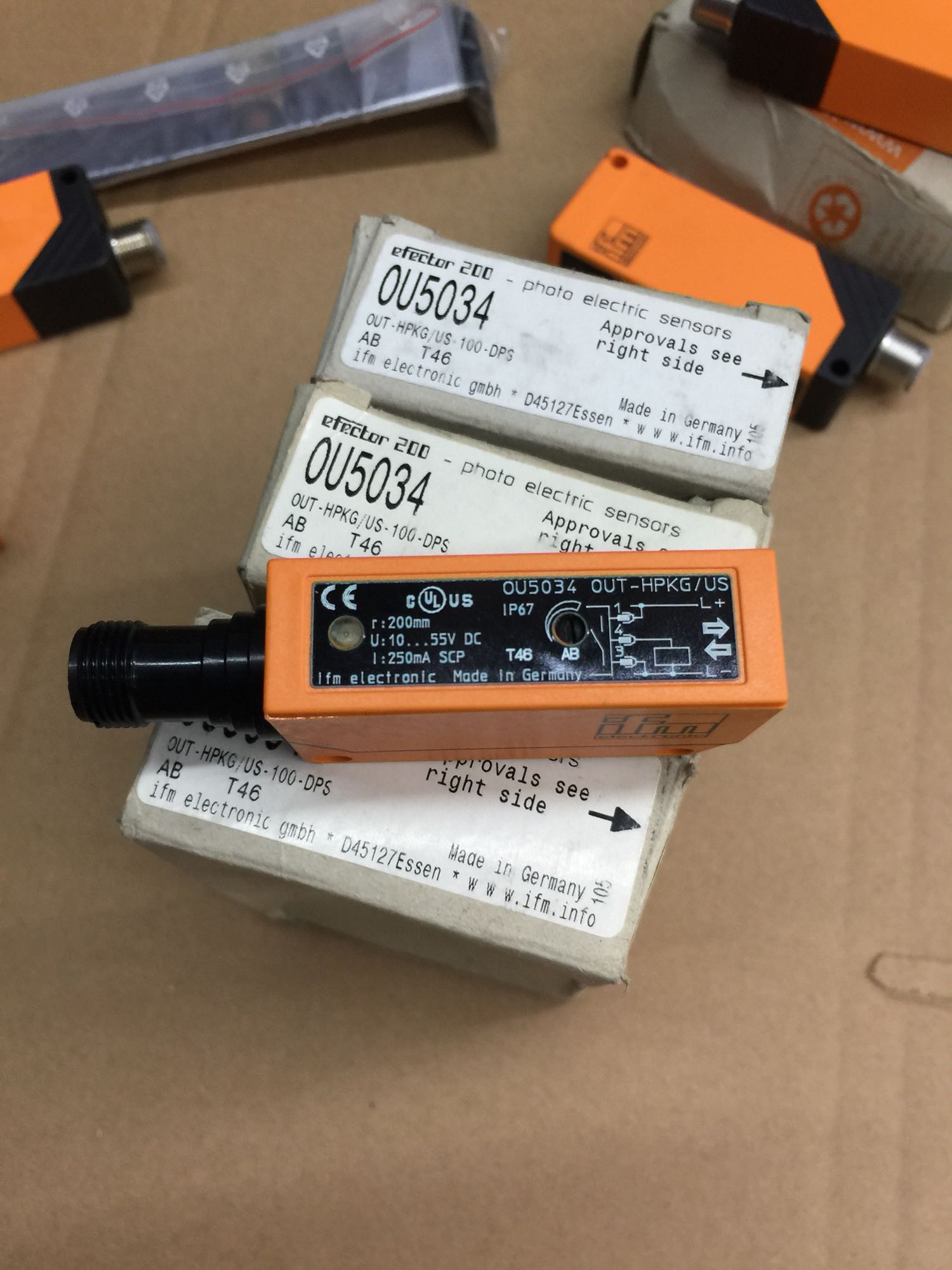 Stock, IFM, OU5034, Sensor, New - 图片 2