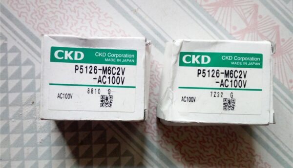 Stock, CKD, P5126-M6C2V-AC100V, New