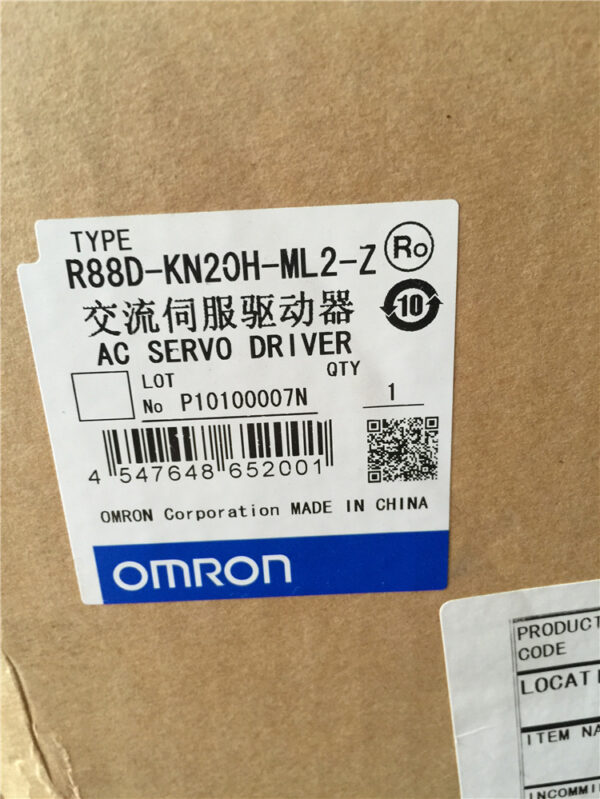 Stock, Omron, R88D-KN20H-ML2-Z, New