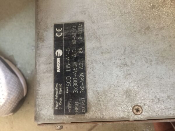Stock, FAGOR, SCD 1.15-A1-0, Used - 图片 2