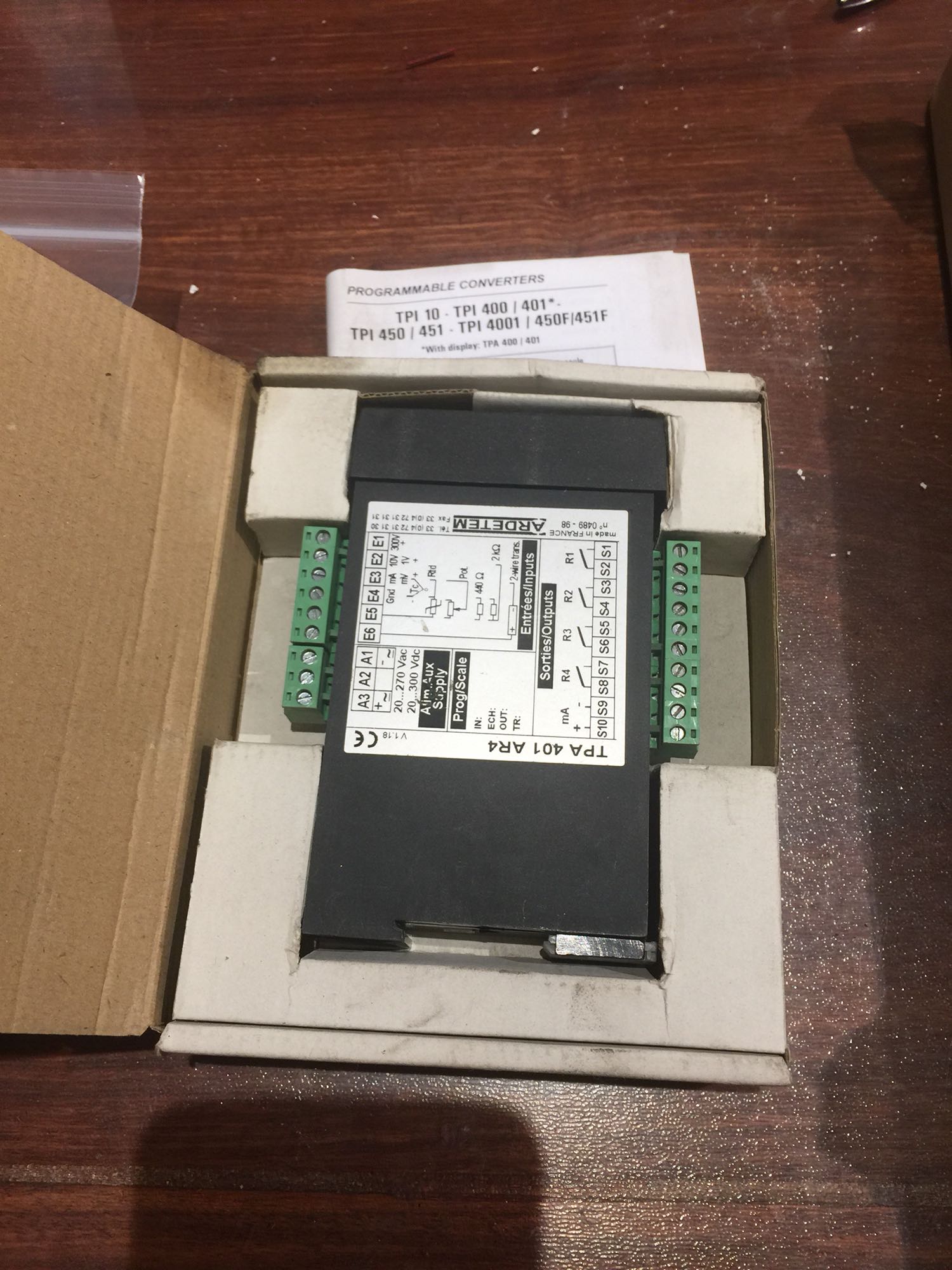 Stock, ARDETEM, TPA 401 AR4, TPA401AR4, New