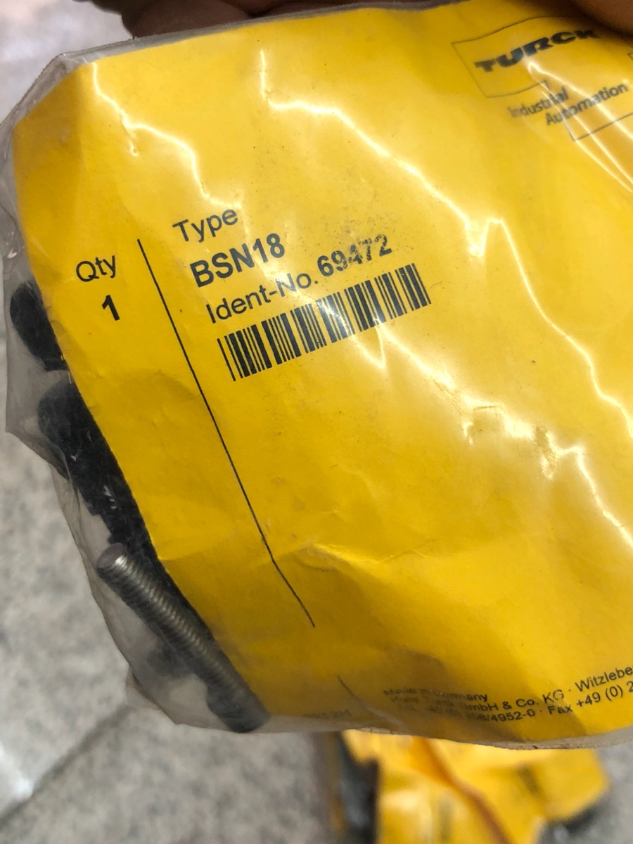 Stock, TURCK, BSN18, 69472, New - 图片 2