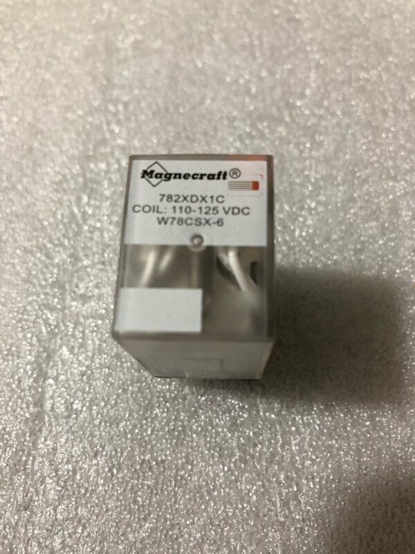 Stock, Magnecraft, 782XDX1C, 110-125VDC, W78CSX-6, New