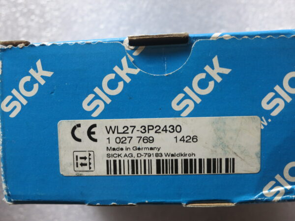 Stock, Sick, WL27-3P2430, 1027769, New