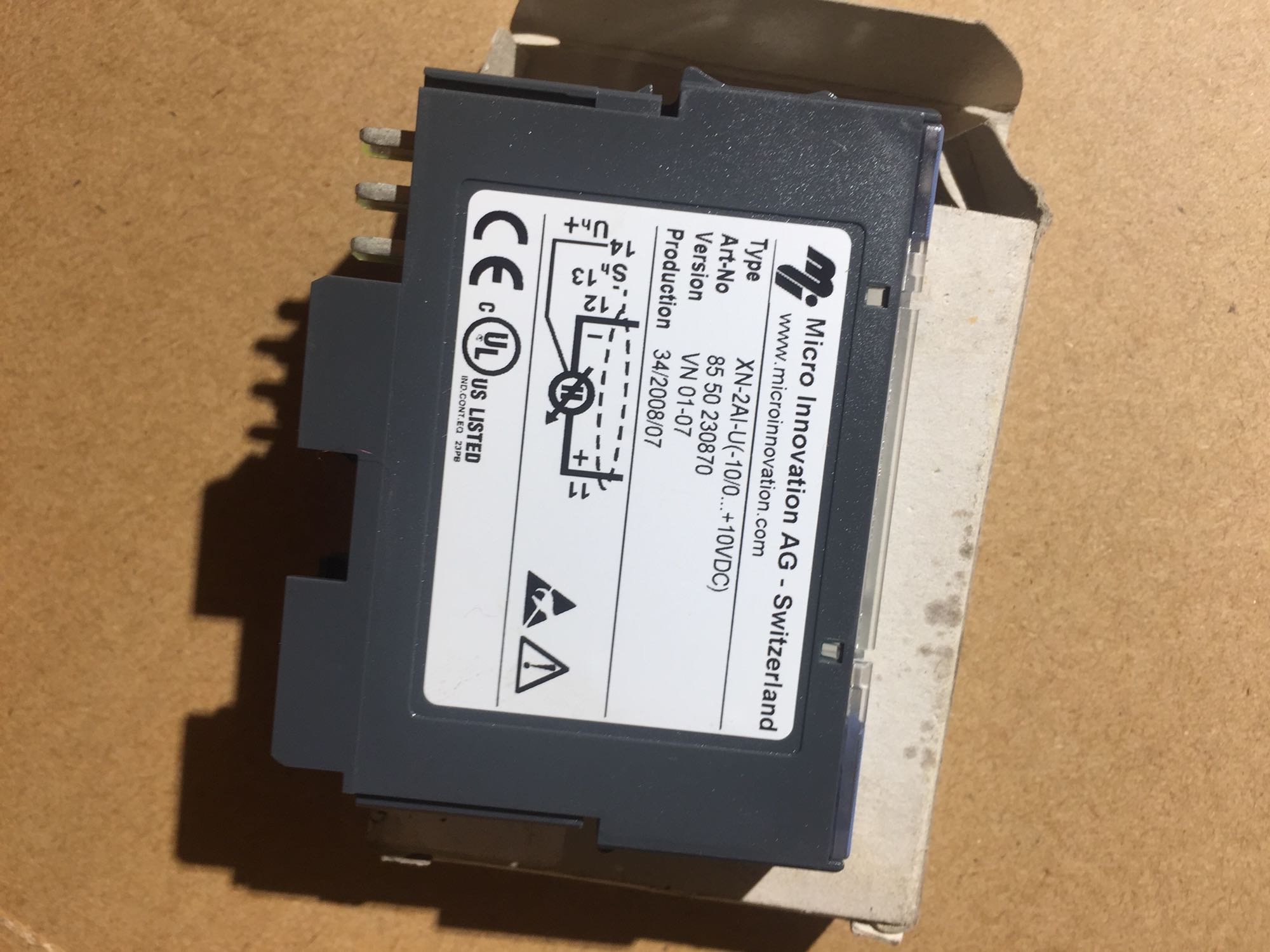 Stock, Micro Innovation, Eaton, XN-2AI-U, 8550230870, New - 图片 2