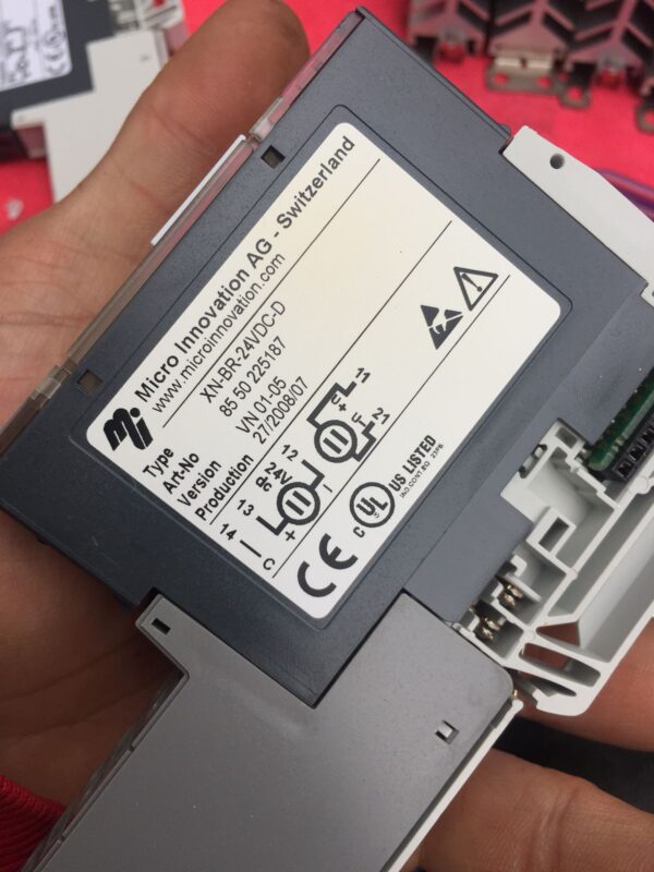 Stock, Micro Innovation, Eaton, XN-BR-24VDC-D, 8550225187, Used - 图片 2