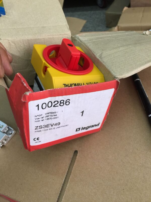 Stock, Legrand, ZS3EV49,  PR26, 100286, New