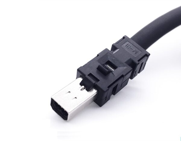 Stock, Panasonic X2 Servo Cable for A4, A5, A6, 8Pin, 2040008-1, New - 图片 3