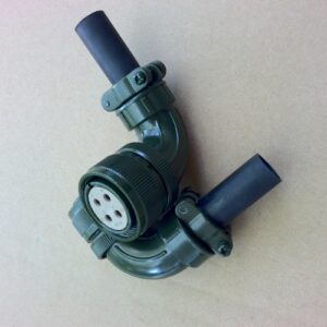 Stock, Servo Connector, Fanuc,Yaskawa,Panasonic, JL04HV-2E22-22PE-B, 4Pin, Elbow, 1:1 Equivalent, New