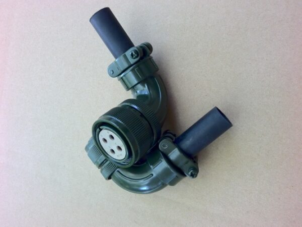 Stock, Servo Connector, Fanuc,Yaskawa,Panasonic, JL04HV-2E22-22PE-B, 4Pin, Elbow, 1:1 Equivalent, New