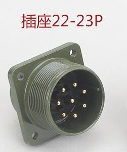 Stock, Servo Connector, MS3102A 22-23P,  8Pin, 22-23P, Male Plug, New