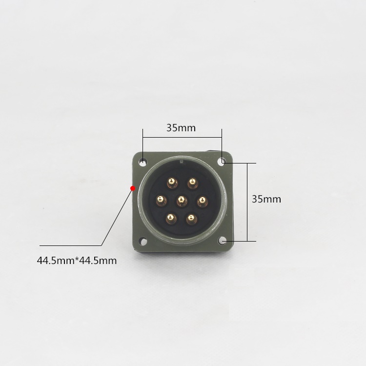 Stock, Servo Connector, MS3102A 24-10P, 7Pin, 24-10, Male Plug, New