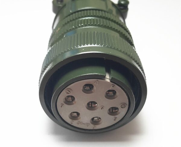 Stock, Connector, MS3106A24-10S, Straight, 7 Pin, Female, MR-PWCNS2, 24-10S - 图片 2