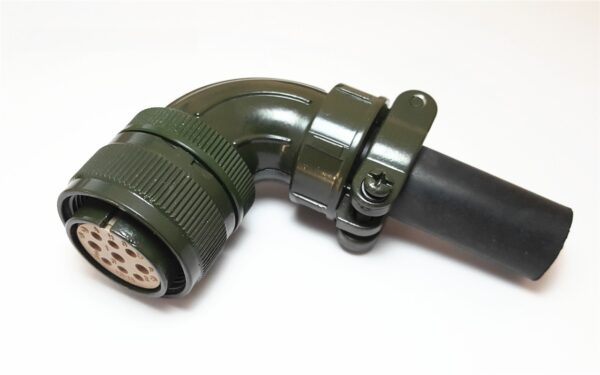 Stock, Servo Connector, VW3M5121, YDM30200347, 9Pin, 20-18S, Female, Elbow, New