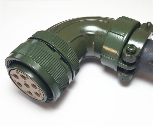 Stock, Connector, MS3108B24-10S, Elbow, 90 Degree, 7 Pin, Female, MR-PWCNS2, 24-10S