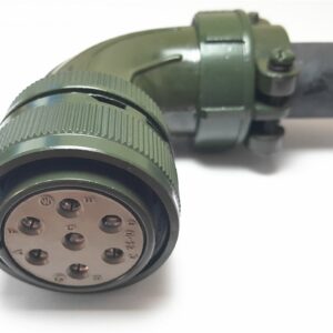 Stock, Servo Connector, MS3108B24-10S, MR-PWCNS2, 7Pin, 24-10S, Female, Elbow, New