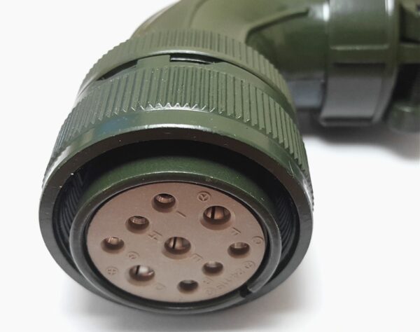 Stock, Servo Connector, VW3M5131, YDM30200247, 9Pin, 24-11S, Female, Elbow, New - 图片 2