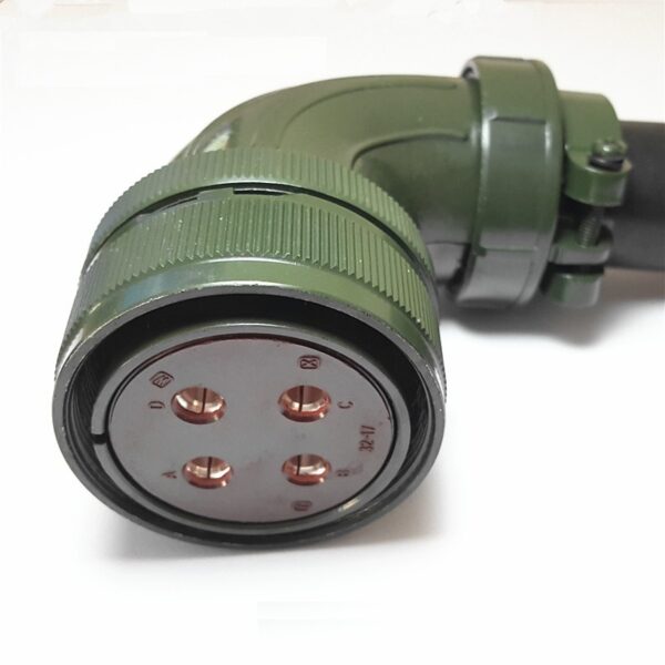 Stock, Servo Connector, MS3108B32-17S, MR-PWCNS3, 4Pin, 32-17S, Female, Elbow, New - 图片 2