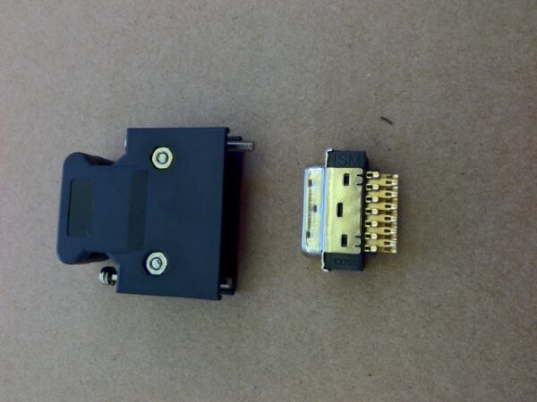 Stock, Servo Connector 26Pin, MR-J2CMP2, MR-ECN1, 3M 10126/10326-52A0, SCSI-26, New