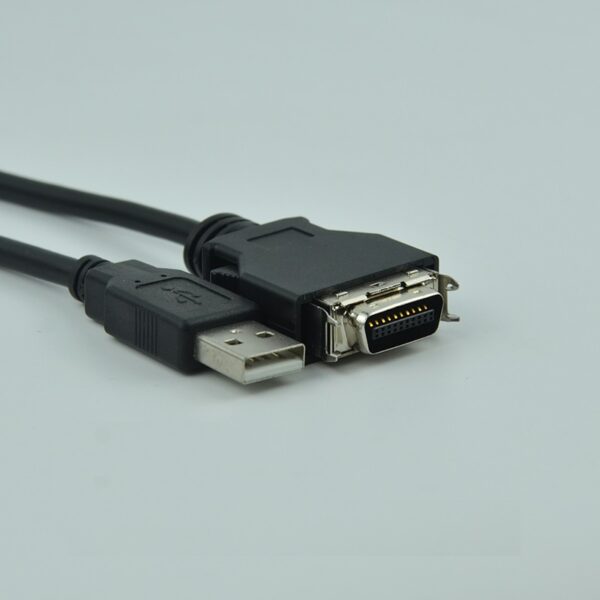 Stock, Mitsubishi, PLC Cable, USB-MR-CPCATCBL3M, With software, High quality, Use for J2S, New - 图片 2