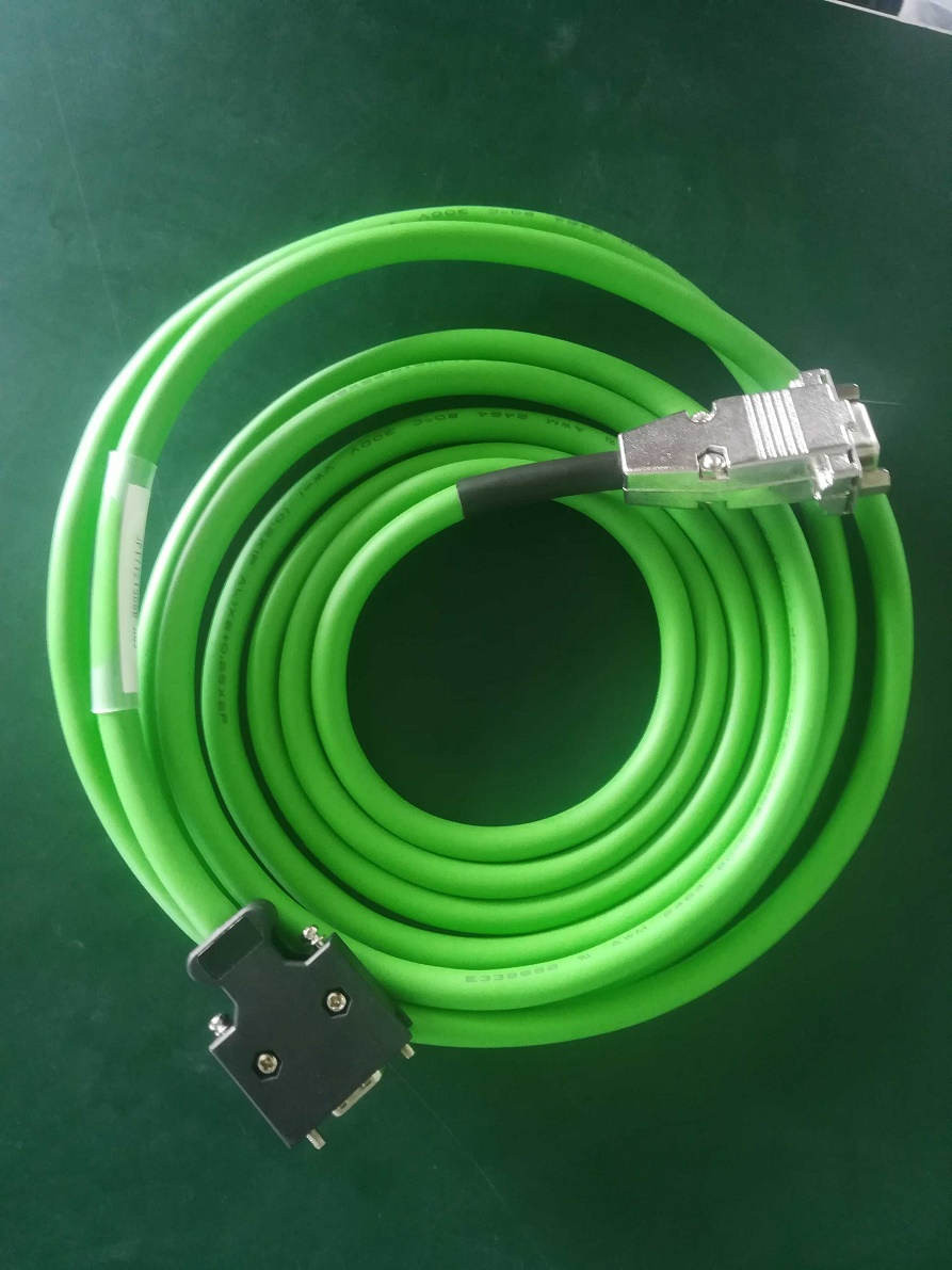 Stock, Siemens V90 Servo Cable, 6FX3002-2DB20-1AF0, 5meters