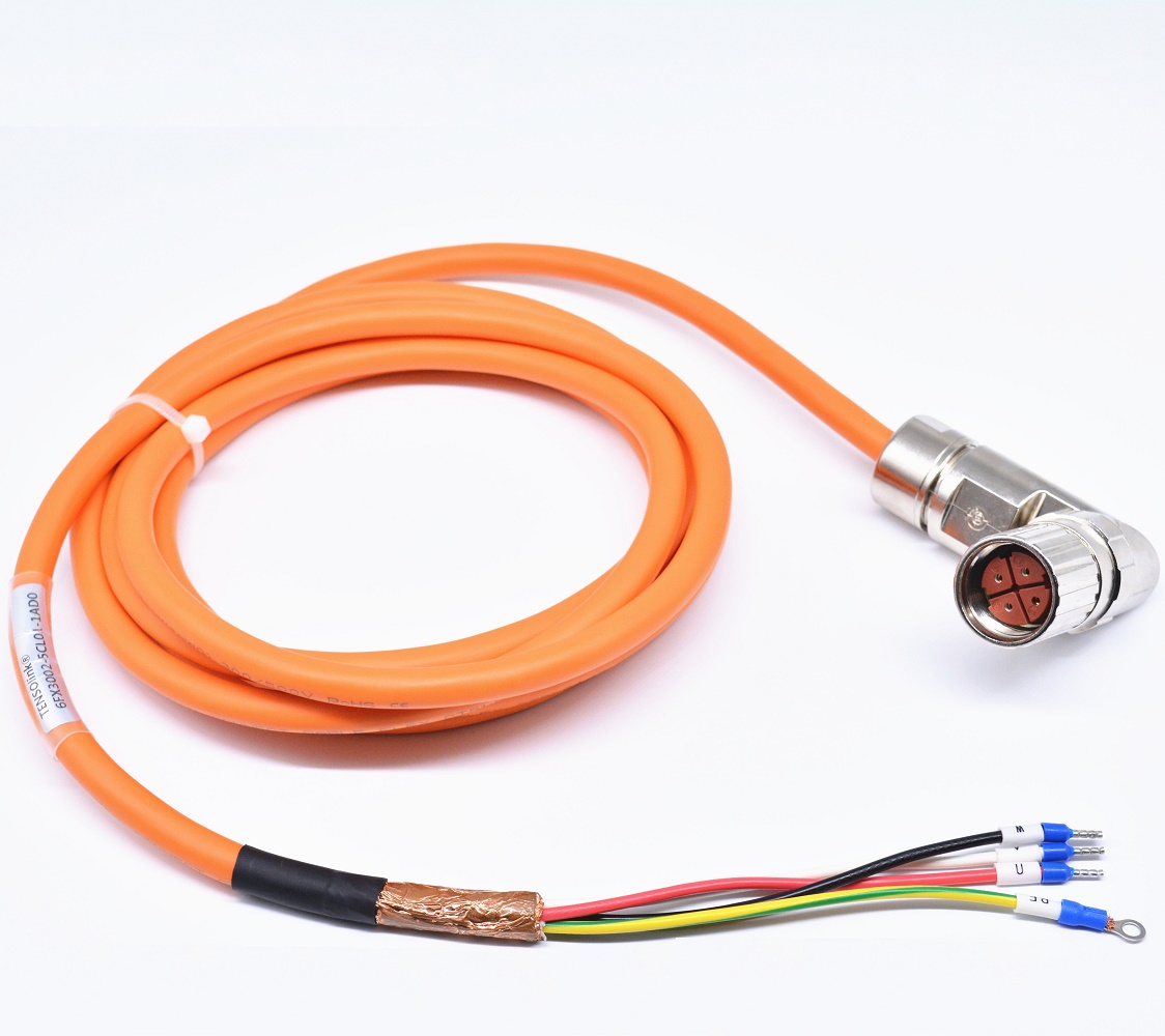 Stock, Siemens V90 Servo Cable, 6FX3002-5CL01-1AD0, 3meters