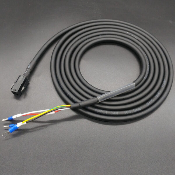 Stock, Delta A2, B2 Servo Cable, ASD-ABPW0003, 3meters, 4Pin
