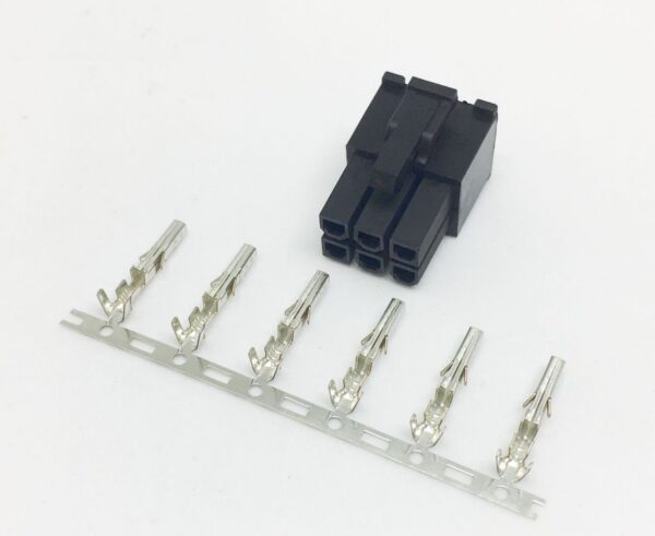 Stock, Servo Connector, VW3M5112, ASDBCAPW0100, 6Pin + Terminal, Male Connector, New