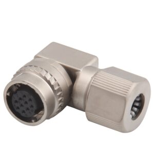 Stock, Servo Connector, CM10-AP10S-M, 10Pin, MR-J3SCNS, Female, Elbow, New