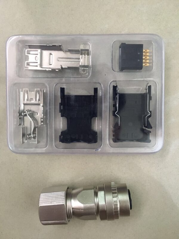 Stock, Servo Connector, MR-J3SCNS, 1:1 Equivalent, New